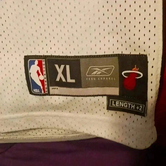 D.Wade Heat Jersey..XL length +2... - Picture 3 of 6